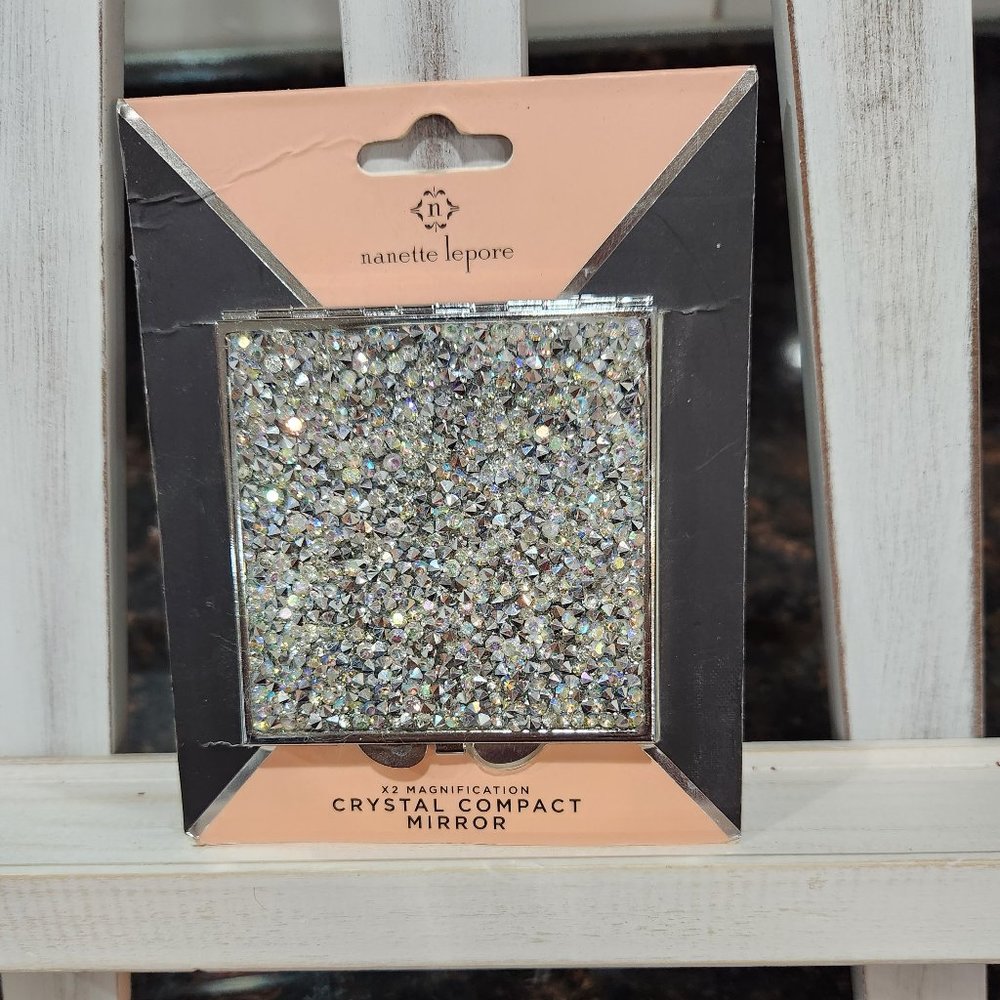 Glitter Compact Mirror